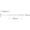 5W LED šviestuvas į magnetines sistemas MINI/MIDI/MAXI/P&P, juodas, 3000/3500/4000K, 48V, 38°, 42130A/B/V