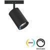 5W LED šviestuvas į magnetinius bėgelius MICRO MAGNETIC, juodas, 3000K, dimeriuojamas, 4315600