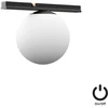5W LED šviestuvas į magnetinius bėgelius SLIM MAGNETIC, baltos/juodos sp., 3000K, 4344500