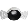 Bikuvalt 5W LED užglaistomas šviestuvas ALEA, juodas, 3000K, 3914-110B-3-S-38
