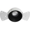 5W LED užglaistomas šviestuvas ALEA, juodas, 3000K, 3914-110B-3-S-38