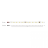 5W/m LED juosta, 24V, 126LEDs/m, 3000K, IP20, 5m ritė, LS49