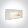 4W LED sieninis šviestuvas, baltas, 3000K, 68076A/W/W