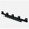 5x2W LED šviestuvas į magnetines sistemas ONELIGHT MINI/MIDI, juodas, 3000K, 42128C/B/W