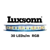 6 W/m LED juosta LUXSONN, 5050, 30 LED/m, RGB, IP67