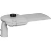 Luxmena 60W LED gatvės šviestuvas AVENUE, šviesiai pilkas, 4000K, IP66, 150°x78°, ZHAGA, DALI