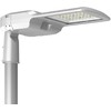 Luxmena 60W LED gatvės šviestuvas AVENUE, šviesiai pilkas, 4000K, IP66, 150°x78°, ZHAGA, DALI