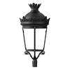 60W LED gatvės šviestuvas URBAN FERNANDINO, juodas, 2200K, 140°, IP66