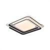 60W LED lubinis šviestuvas, juodos/baltos sp., 3000-6500K, dimeriuojamas