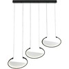 60W LED pakabinamas šviestuvas ADELE, juodas, 3000K, 4302100