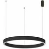 Italux 60W LED pakabinamas šviestuvas BRASCO DOWN, juodas, 3000/4000K, dimeriuojamas
