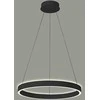 Italux 60W LED pakabinamas šviestuvas BRASCO UP DOWN, juodas, 3000/4000K, dimeriuojamas