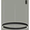 Italux 60W LED pakabinamas šviestuvas BRASCO UP DOWN, juodas, 3000/4000K, dimeriuojamas