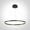 60W LED pakabinamas šviestuvas, juodas, 3000K, 63144B/B/W