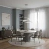 60W LED pakabinamas šviestuvas LORILA, baltas, 3000/4000/6000K
