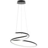 60W LED pakabinamas šviestuvas LORILA, juodas, 3000/4000/6000K