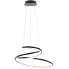 60W LED pakabinamas šviestuvas LORILA, juodas, 3000/4000/6000K