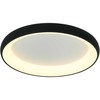 Lubinis šviestuvas 60W LED paviršinis lubų šviestuvas, juodas, 3000K, dimeriuojamas, 2056