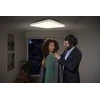 Lubinis šviestuvas Ledvance 60W LED paviršinis šviestuvas ORBIS CLICK, baltas, 3000K, su judesio davikliu