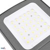 Luxmena 60W LED prožektorius CAMPUS, pilkas, 4000K, IP66