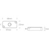 60W TOUCH ON/OFF dimeris, 24V, 38102A