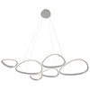 61W LED pakabinamas šviestuvas HELIX, sidabro sp., 3000K, 4316200