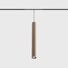 6,3W LED pakabinamas šviestuvas TUB S P 300 į magnetinę sistemą MICRO_LINE, smėlio sp., 3000K, 36°