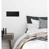 6+3W LED sieninis šviestuvas, matinės juodos sp., 3000K, su USB jungtimi / belaidžio krovimo funkcija, 25184