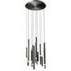 64W LED pakabinamas šviestuvas MADISON, juodas, 3000K, 01-2060