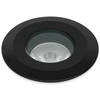 6,5W LED įleidžiamas į žemę šviestuvas CNC 50 2.0 T, juodas, 3000K, 50°