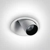Bikuvalt 6,5W LED įleidžiamas pakreipiamas šviestuvas, baltas, 3000K, 11107C/W/W