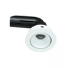 6,5W LED įleidžiamas pakreipiamas šviestuvas, matinės baltos sp., 2700K, S139