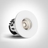 6,5W LED įleidžiamas šviestuvas, baltas, 4000K, dimeriuojamas, 10107PA/W/C