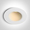 6,5W LED įleidžiamas šviestuvas, baltas, 3000/3500/4000K, IP65, dimeriuojamas, 10107DL/W/W/V
