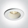 6,5W LED įleidžiamas šviestuvas, baltas, 3000/3500/4000K, 10107K/W/V