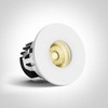 6,5W LED įleidžiamas šviestuvas, baltas, 3000K, dimeriuojamas, 10107PA/W/W