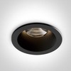 6,5W LED įleidžiamas šviestuvas, juodas, 3000/3500/4000K, 10107WP/B/V