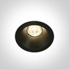 6,5W LED įleidžiamas šviestuvas, juodas, 3000/3500/4000K, 10107WP/B/V