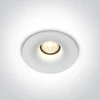 6,5W LED įleidžiamas vidaus/lauko šviestuvas, baltas, 3000/3500/4000K, IP65, 10107DB/W/V