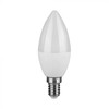 V-tac 6,5W LED lemputė, E14, žvakės formos, 4000K, 180°, CREE LED chip
