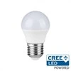 6,5W LED lemputė, E27, G45, 4000K, 180°, CREE LED chip