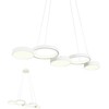 65W LED pakabinamas šviestuvas CRONOS, baltas, 3000K, dimeriuojamas, 01-2542