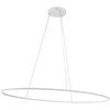 65W LED pakabinamas šviestuvas LEO, baltas, 3000/4000K, dimeriuojamas, 01-3340