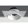6,5W LED užglaistomas pakreipiamas šviestuvas, baltas, 3000K, 11107BT/W/W