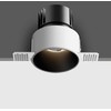 6,5W LED užglaistomas šviestuvas, juodas, 3000/3500/4000K, IP54, dimeriuojamas, 10107BT/B/V