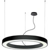 66W LED pakabinamas šviestuvas RING, juodas, 3000K, DALI, 3915-0009-3-B-D3