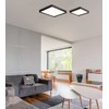 68W LED lubinis šviestuvas MUNICH, juodas, 2700/3000/4000K, dimeriuojamas, P3759172NDP
