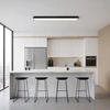 68W LED lubinis šviestuvas TURIN, juodas, 2700/3000/4000K, dimeriuojamas, P3761372NDT