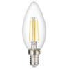 6W filamentinė LED lemputė E14, 4500K, stiklinė
