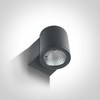 6W LED cilindro formos šviestuvas, antracito sp., 3000K, 67138E/AN/W